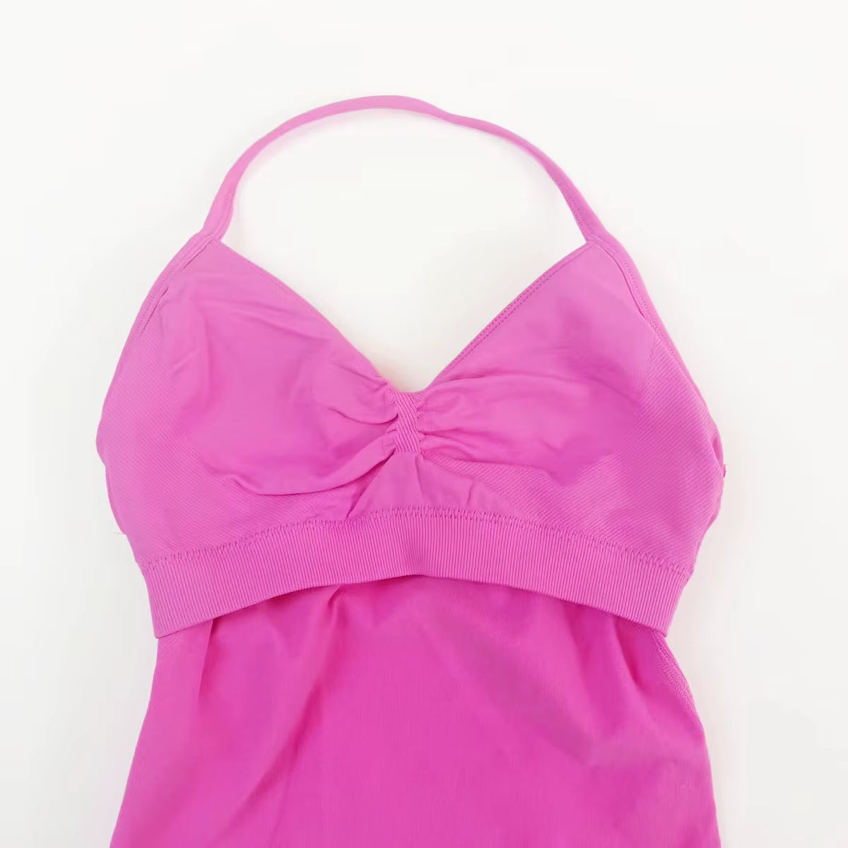 Impact Longline Strappy Top Sports Yoga Vest Women'S Fitness Tank Top Gym Beautiful Open Back Bra Running Workout Halter